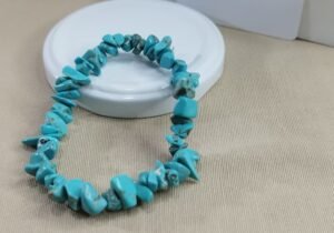 Pulsera en piedra turquesa
