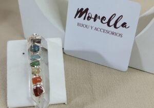 Dije cuarzo cristal /7 chakras