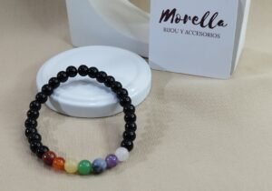 Pulsera 7 chakras 6 mm